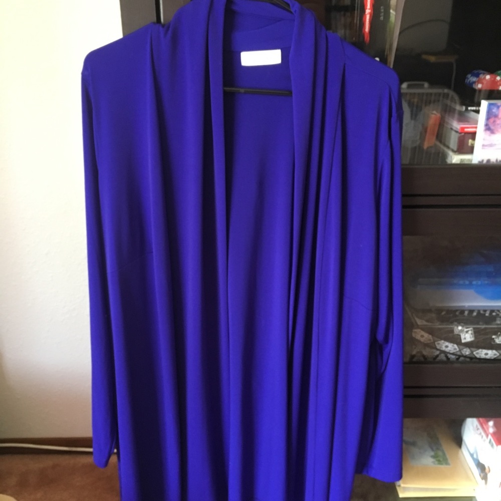 Calvin Klein Jacket in Deep Purple 3X